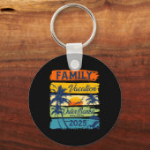 Familie Vakantie Outer Banks North Carolina 2025 F Sleutelhanger (Voorkant)