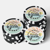 Familie Vakantie Poker Chips (Opstapeling)