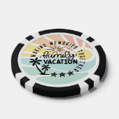 Familie Vakantie Poker Chips (Enkel)