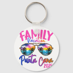 Familie Vakantie Punta Cana 2025 Bijpassende Vakan Sleutelhanger