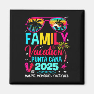 Familie vakantie Punta Cana 2025 herinneringen mak Magneet