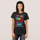 Familie vakantie Punta Cana 2025 herinneringen mak T-shirt (Voorkant volledig)