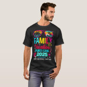 Familie vakantie Punta Cana 2025 herinneringen mak T-shirt (Voorkant volledig)