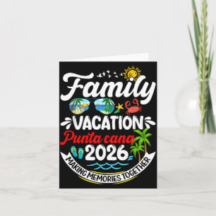 Familie Vakantie Punta Cana 2026 Herinneringen Mak Kaart