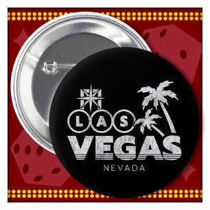 Familie vakantie reis Souvenir Las Vegas vakantie Ronde Button 5,7 Cm