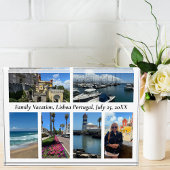 Familie Vakantie Reisgeschenk, 6 Aangepaste Foto,  Fotoblokken