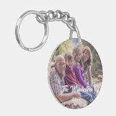 Familie vakantie Sleutelhanger (Voorkant Links)