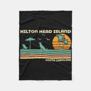 Familie Vakantie South Carolina Hilton Head Fleece Deken