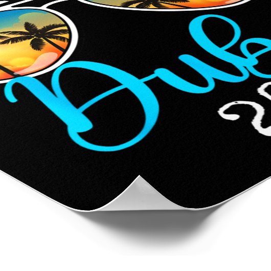 Familie Vakantie Squad Groepsreis Familie Vakantie Poster (Hoek)