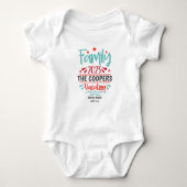 Familie Vakantie Strand Zomer Custom Romper (Voorkant)