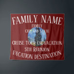 Familie Vakantie Tour Cruise Schip Groep Achtergro Wandkleed<br><div class="desc">Primalaska.</div>