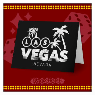 Familie Vakantie Trip Souvenir Las Vegas Vakantie Kaart