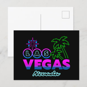 Familie Vakantie - Vegas Reis Souvenir - Las Vegas Briefkaart