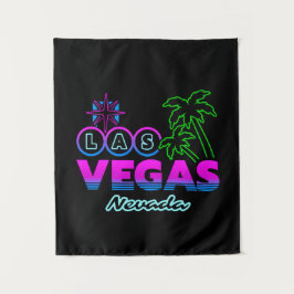 Familie Vakantie - Vegas Reis Souvenir - Las Vegas Wandkleed