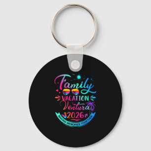 Familie Vakantie Ventura 2026 Palmboom Cadeau Sleutelhanger