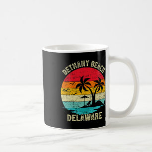 Familie Vakantie Vintage Retro Delaware Bethany Be Koffiemok