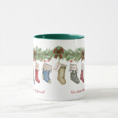 Familie van 11 | Kleinkinderen | Werkplek | Kousen Mok (Midden)