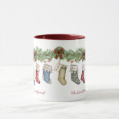 Familie van 11 | Kleinkinderen | Werkplek | Kousen Mok (Midden)