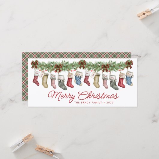 Familie van 12 | Kleinkinderen | Grote familie kou (Voorkant / Achterkant in situ)