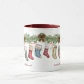 Familie van 12 | Kleinkinderen | Werkplek | Kousen Mok (Midden)