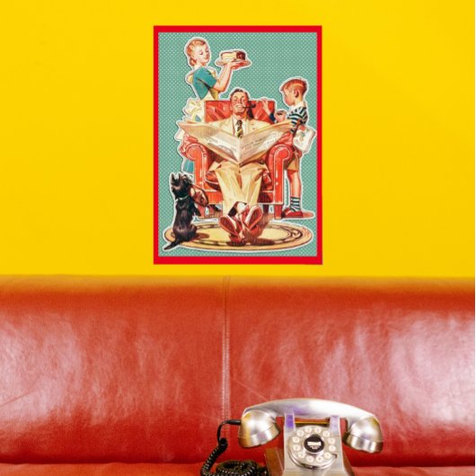  familie van 1950: 50 huisvrouwen taart poster