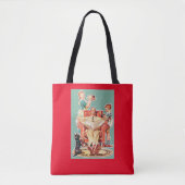 familie van 1950: 50 huisvrouwen taart tote bag (Voorkant)