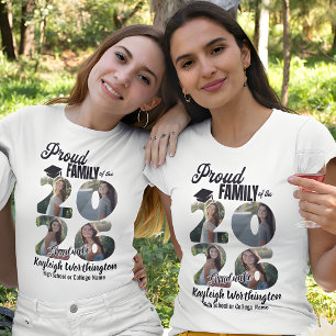 Familie van afgestudeerde in 2026 t-shirt