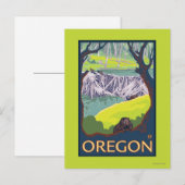 Familie van Beavers Briefkaart (Voorkant / Achterkant)
