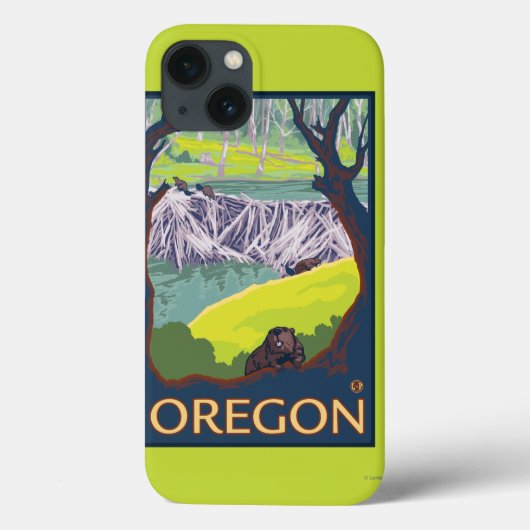 Familie van Beavers Case-Mate iPhone Case (Achterkant)