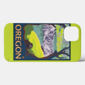 Familie van Beavers Case-Mate iPhone Case (Achterkant (horizontaal))