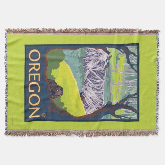 Familie van Beavers Deken (Voorkant)