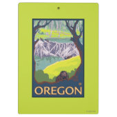 Familie van Beavers Klembord (Achterkant)