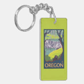 Familie van Beavers Sleutelhanger (Voorkant Links)