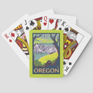 Familie van Beavers Speelkaarten