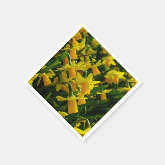Familie van Daffodils Servetten (Hoek)
