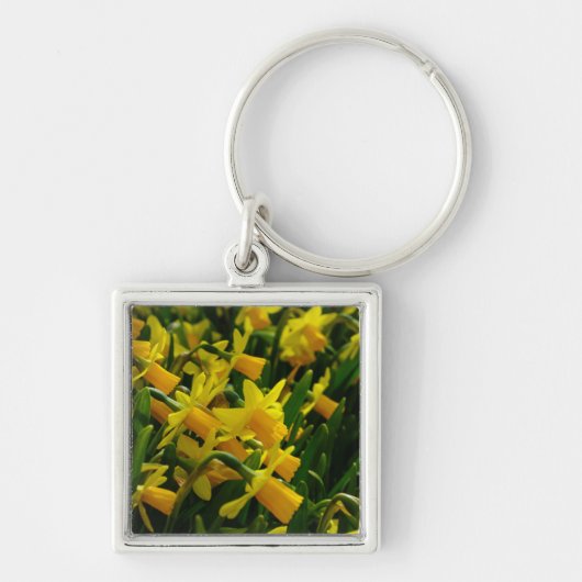 Familie van Daffodils Sleutelhanger (Voorkant)