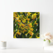 Familie van Daffodils Vierkante Klok (Huis)