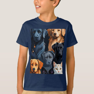 Familie van de beste vrienden van man t-shirt