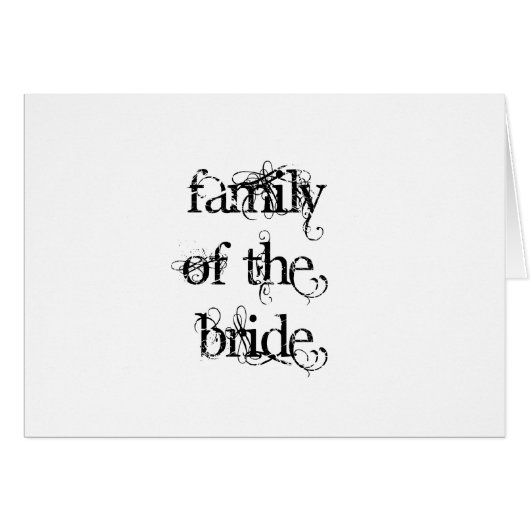 Familie van de Bride (Voorkant Horizontaal)