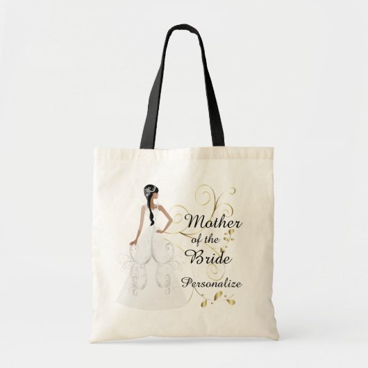 Familie van de Bride Wedding Party Tote Bag (Voorkant)