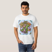 Familie van de dinosaurussen t-shirt (Voorkant volledig)