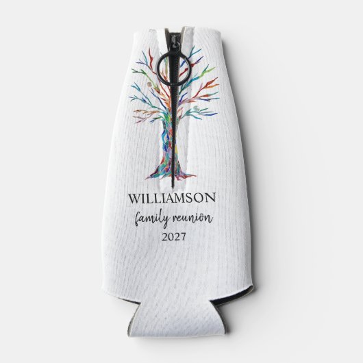 Familie van de Familie van de Familie Flesjeskoeler (Achterkant)