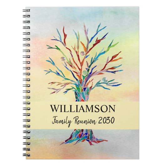 Familie van de Familie van de Familie Notitieboek (Voorkant)