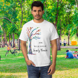 Familie van de Familie van de Familie T-shirt<br><div class="desc">Deze stijlvolle gezinshereniging T-Shirt is ontolerd met een mozaïekstamboom in de kleuren van de regenboog. Eenvoudig aan te passen met jouw naam en het jaar van uw reünie. Met de optie Verdere wijzigingen aanpassen kunt u de tekstgrootte, stijl of kleur desgewenst wijzigen. Omdat wij ons kunstwerk creëer, zult u dit...</div>