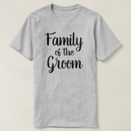 Familie van de Groom T-shirt