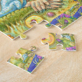 FAMILIE VAN DE VOLGENDE GENERATIE VAN DE TEKORTING LEGPUZZEL (Zijkant)