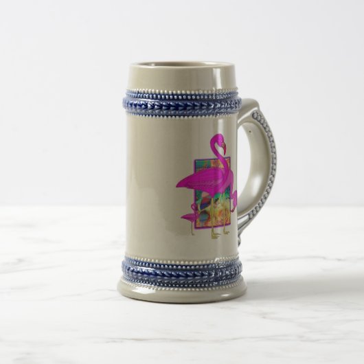 Familie van Flamingos Bierpul (Voorkant rechts)
