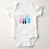 Familie van Funny panda Romper (Voorkant)