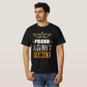 Familie van het leger t-shirt (Voorkant volledig)