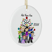  familie van het Zes Dated Ornament (Rechts)